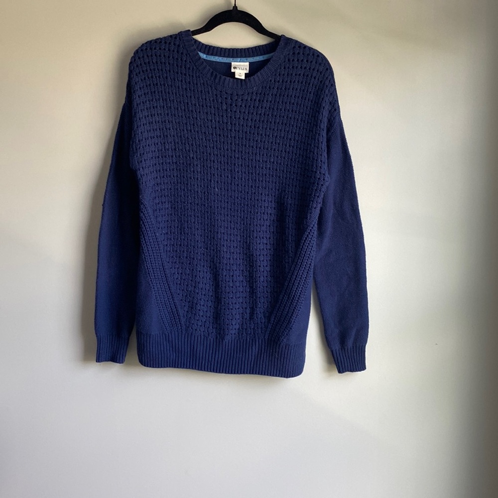Navy sweater
